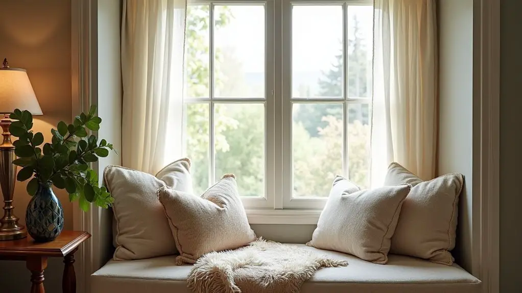 cozy nook window seat