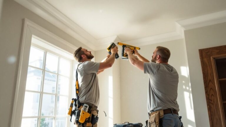 install crown molding professionally