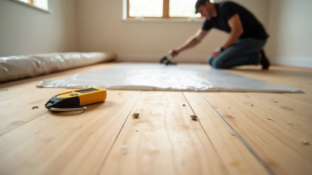 subfloor preparation process outlined