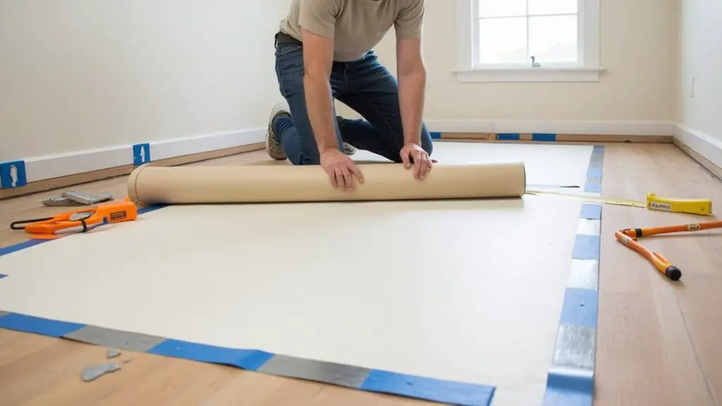 underlayment installation process explained